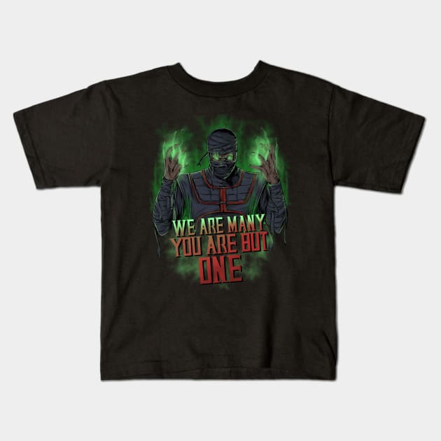 WE ARE MANY YOU ARE BUT ONE Kids T-Shirt by Ottyag